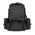 Black Color Camouflage Backpack Bag Outdoor Climbing Hiking Camping Combo Pack Multifunction Bag